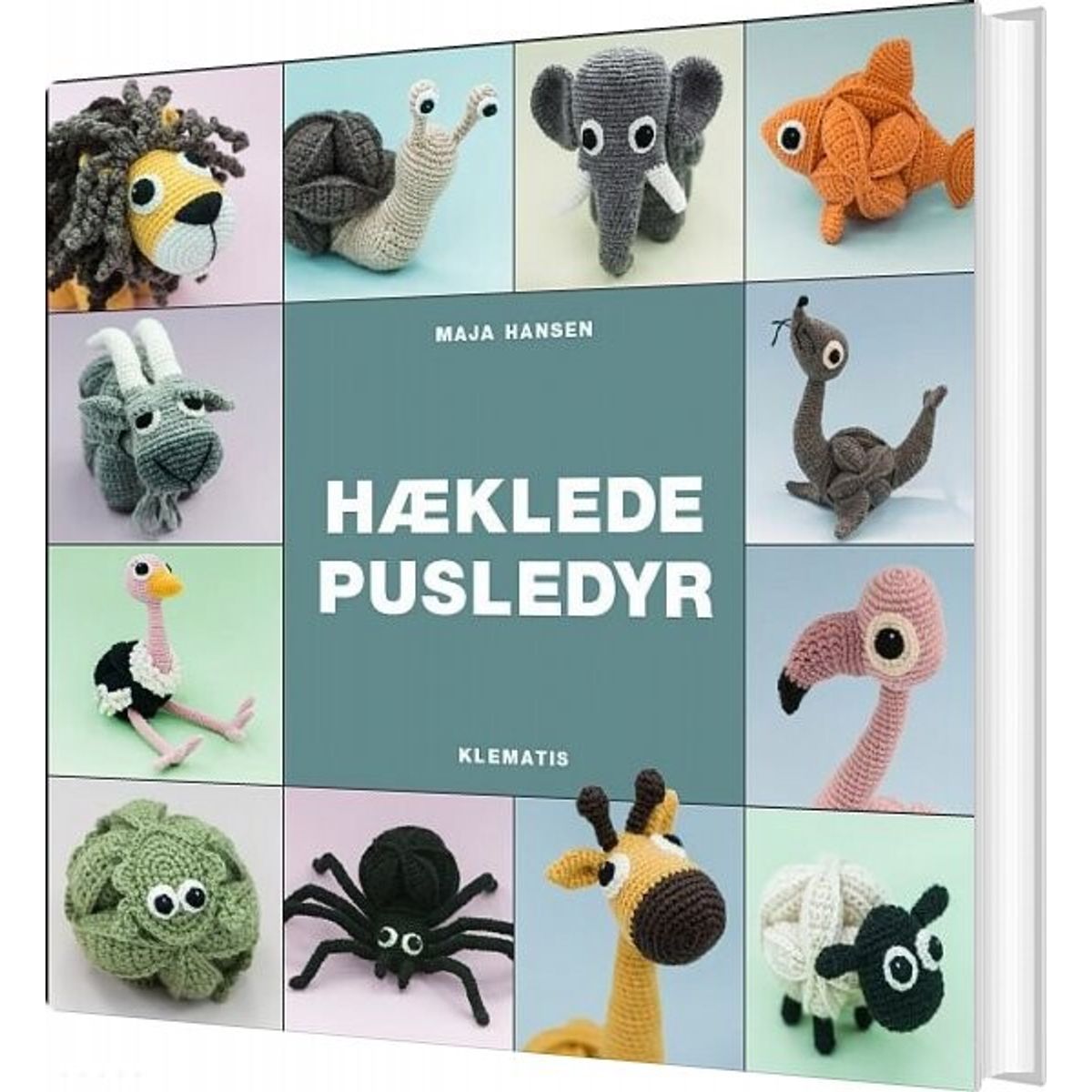 Hæklede Pusledyr - Maja Hansen - Bog