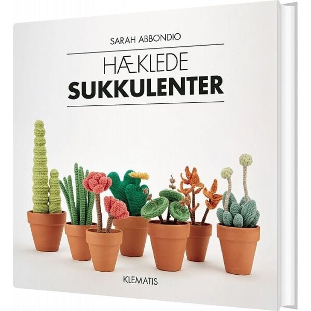 Hæklede Sukkulenter - Sarah Abbondio - Bog