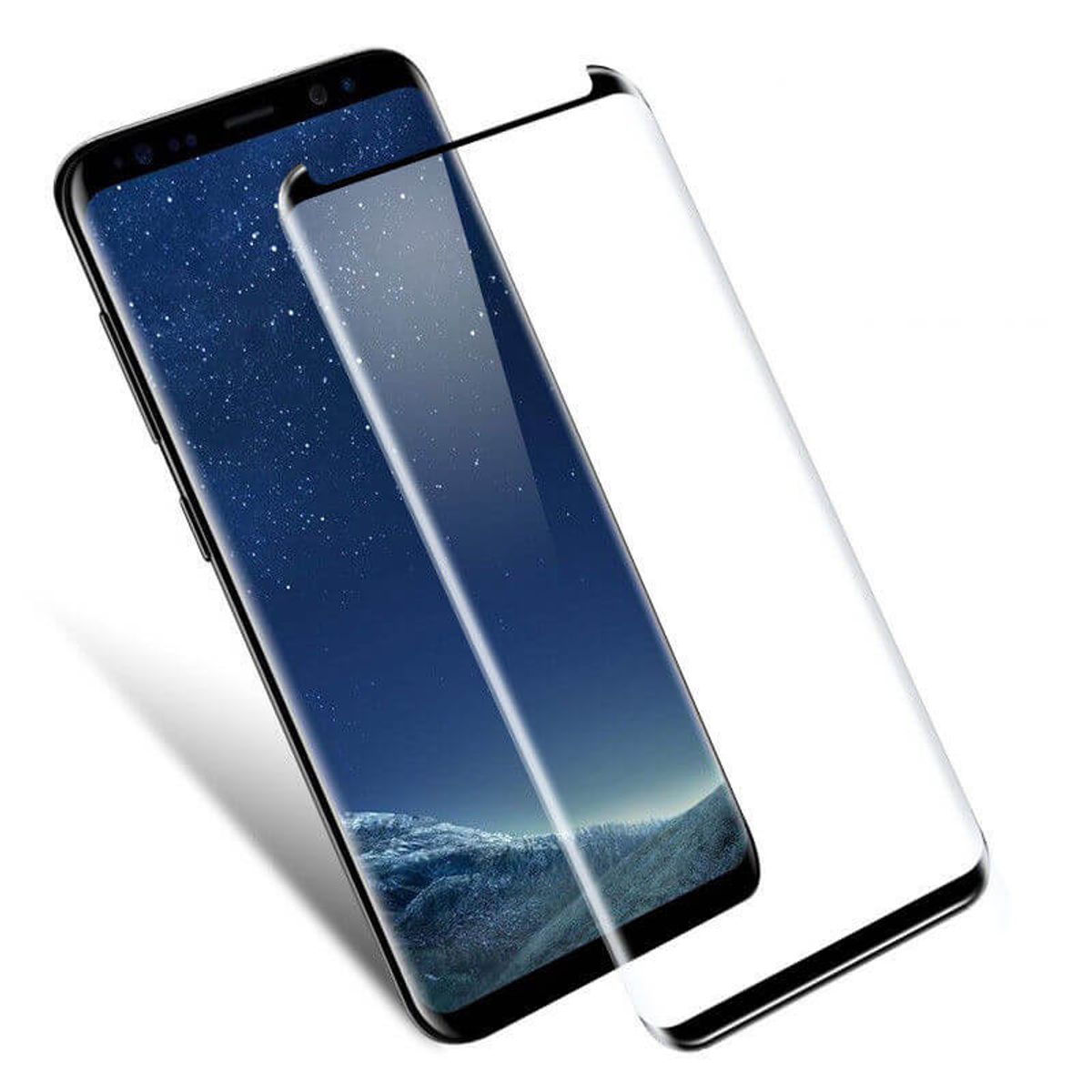 Hærdet Skærmbeskyttelses Glas til Samsung Galaxy S8 Plus - iHero