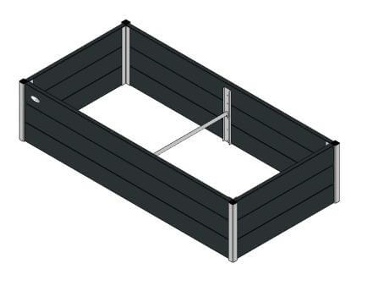 Højbed Classic - Antrazit 90x90xH56