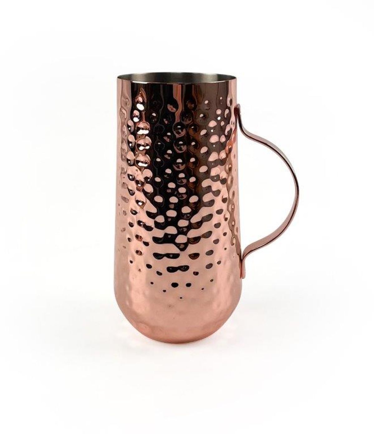 Højt Moscow Mule Hammered Krus Kobber