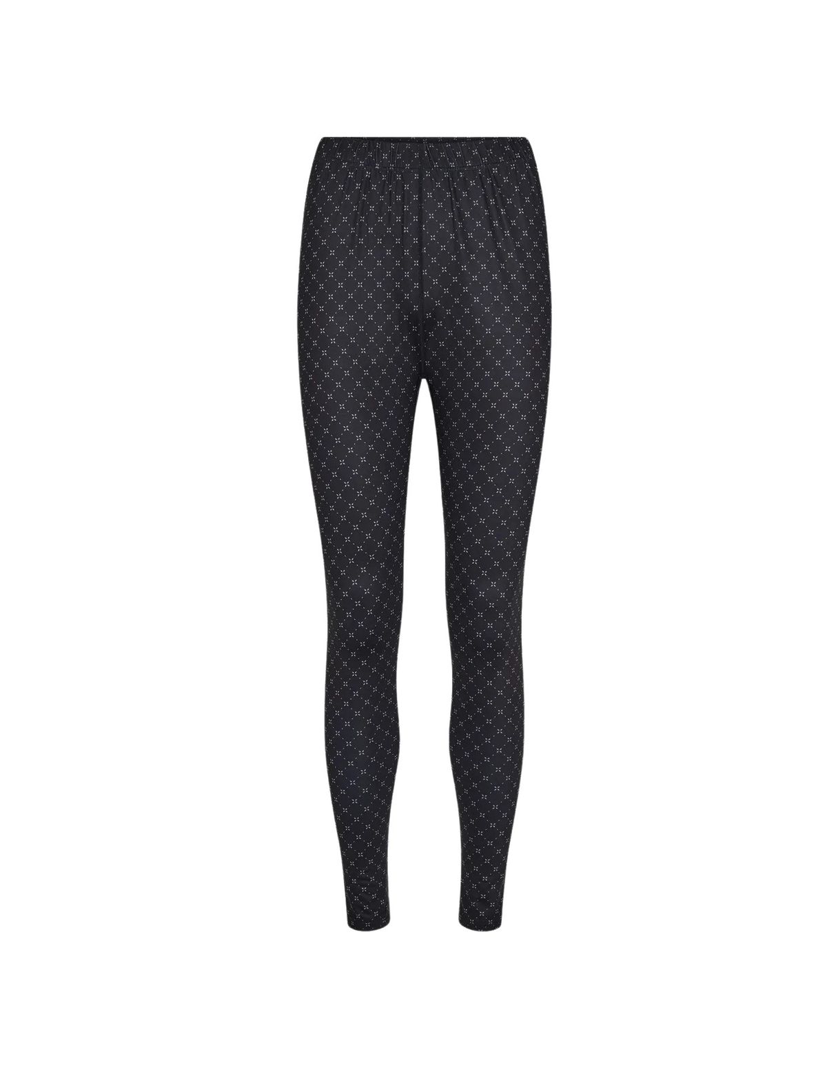 Højtaljede microfiber leggings fra Decoy - Koks-L