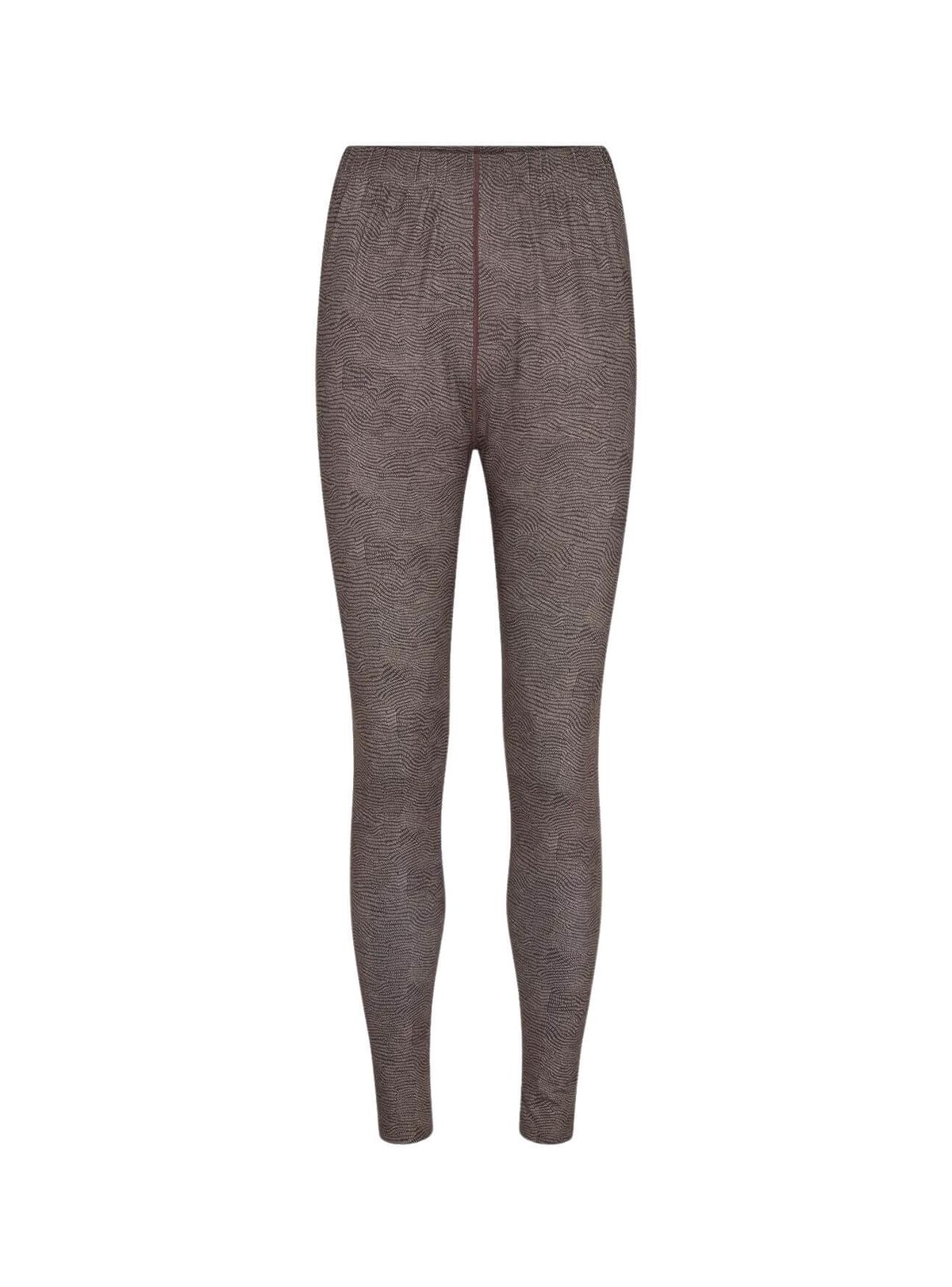 Højtaljede microfiber leggings fra Decoy - Mocca-M