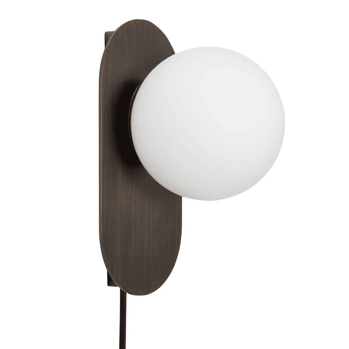 Hübsch Moon Wall Lamp - black