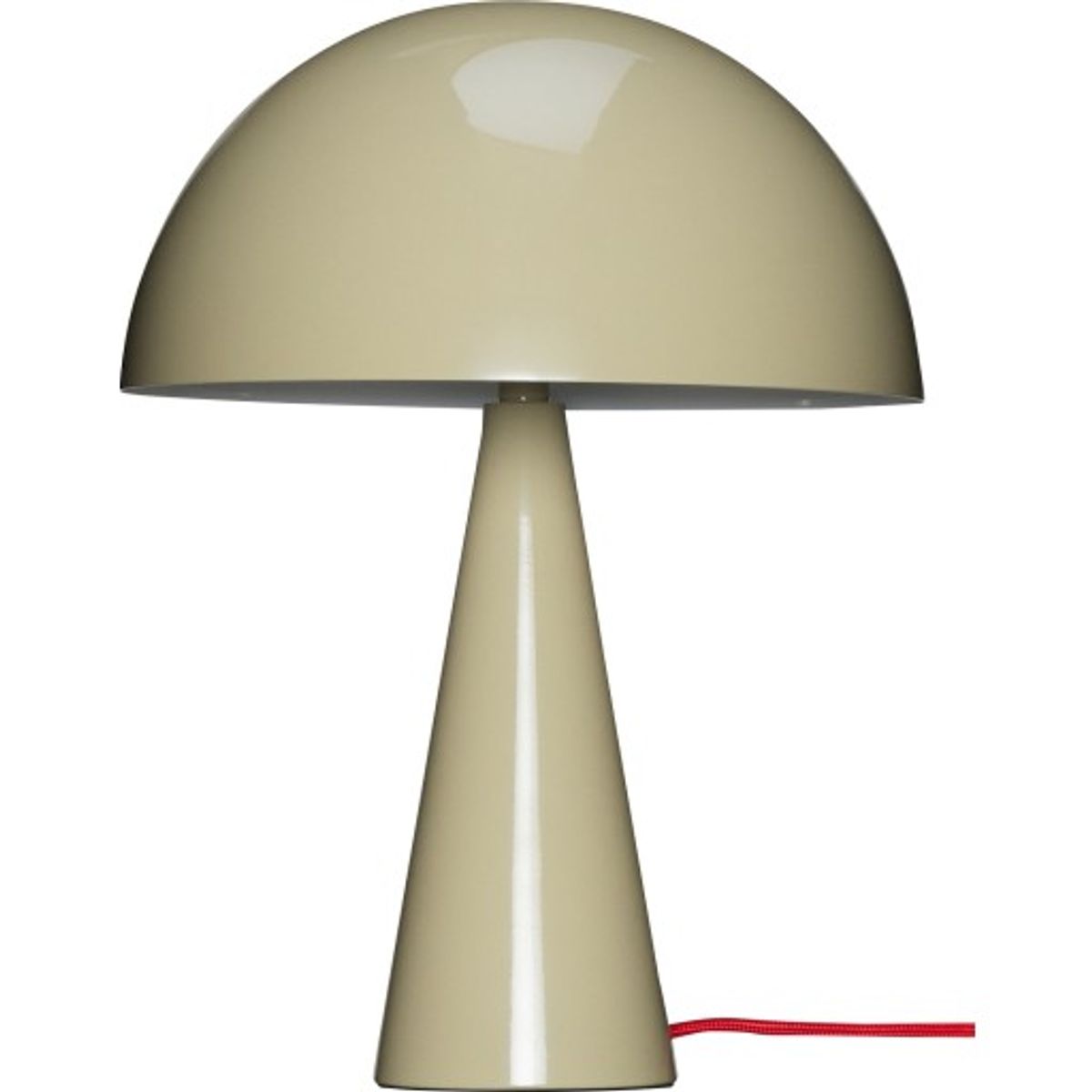 Hübsch Mush bordlampe, beige, 33 cm