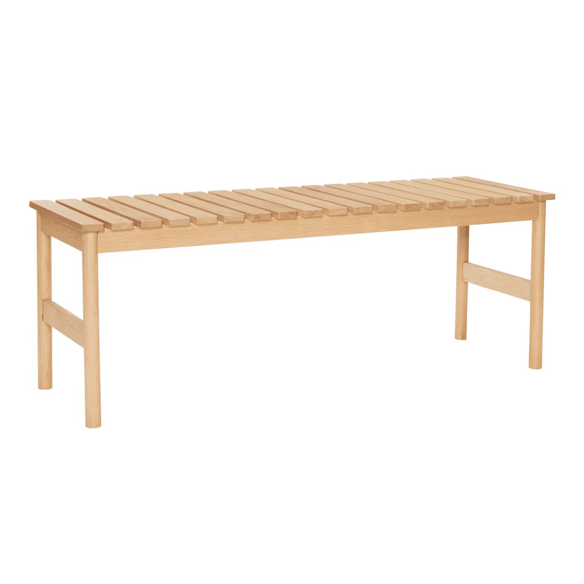 Hübsch Row Bench large - 122x40xh45cm - natur