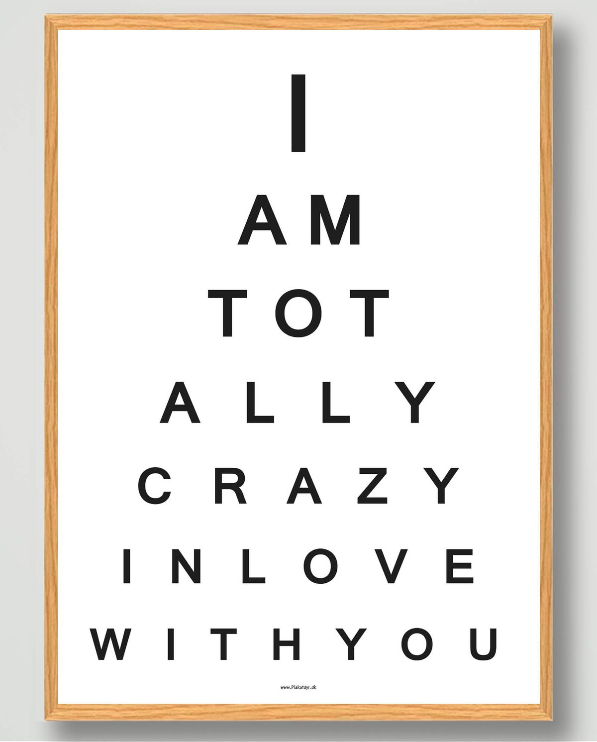 I am totally... - plakat (Størrelse: L - 50x70cm (B2))