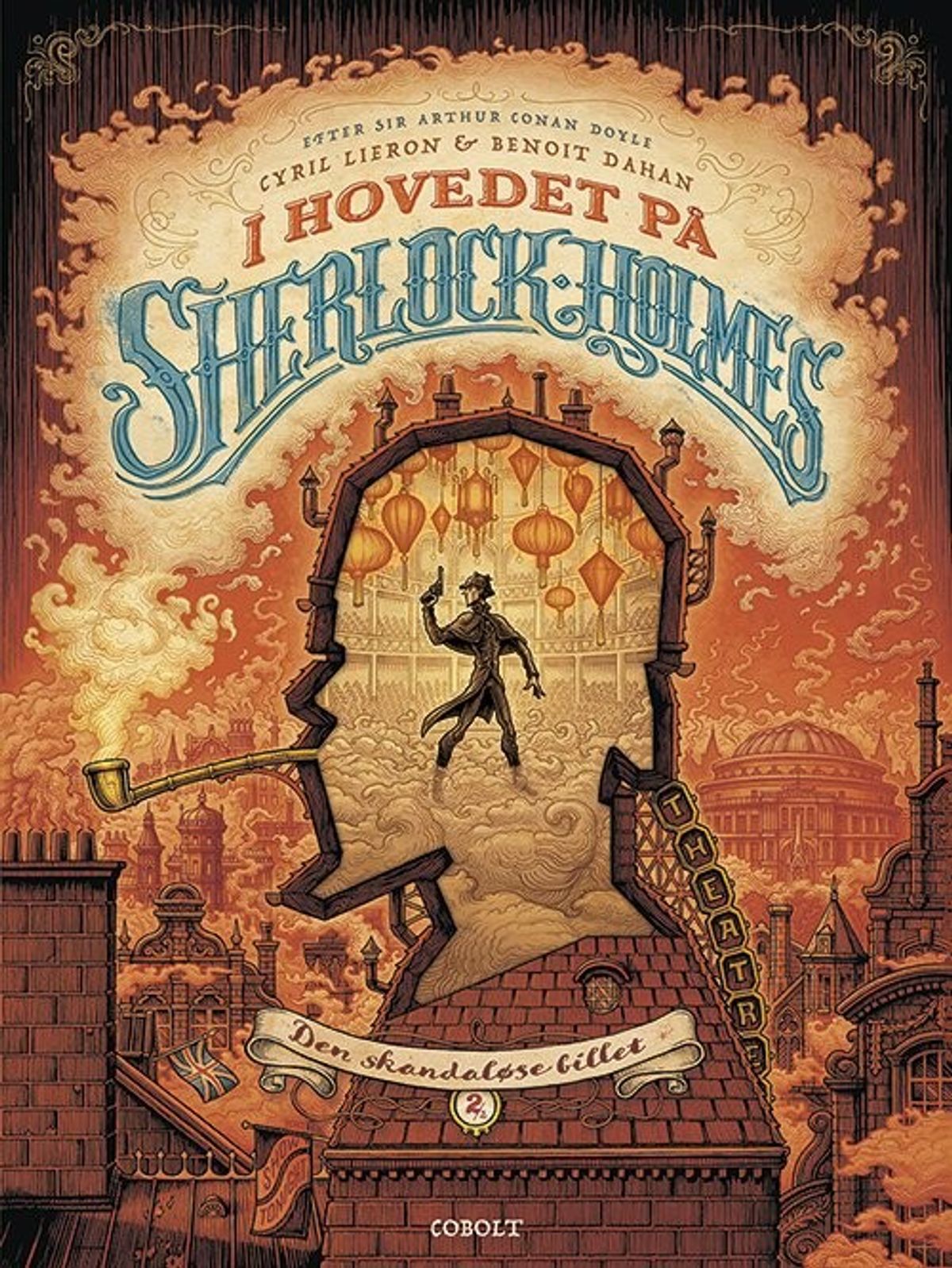 I Hovedet På Sherlock Holmes 2 - Cyril Liéron - Tegneserie