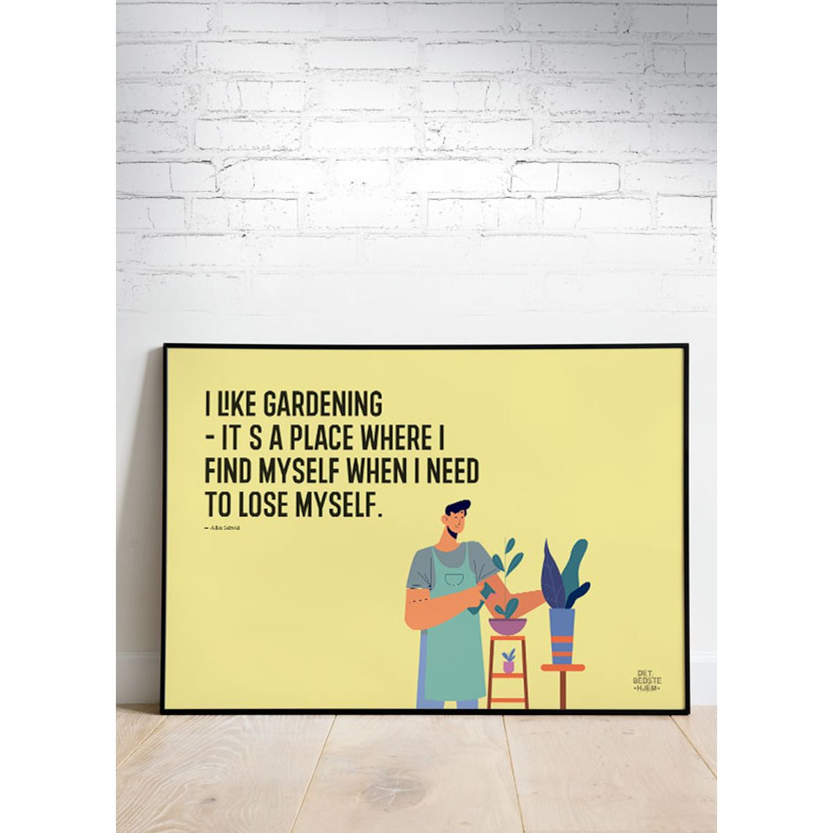 I like gardening-plakat (vandret) - 100 x 70 cm - Kr. 349,-