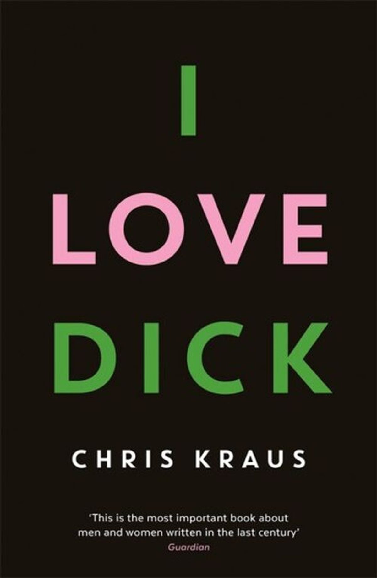 I Love Dick - Chris Kraus - English Book