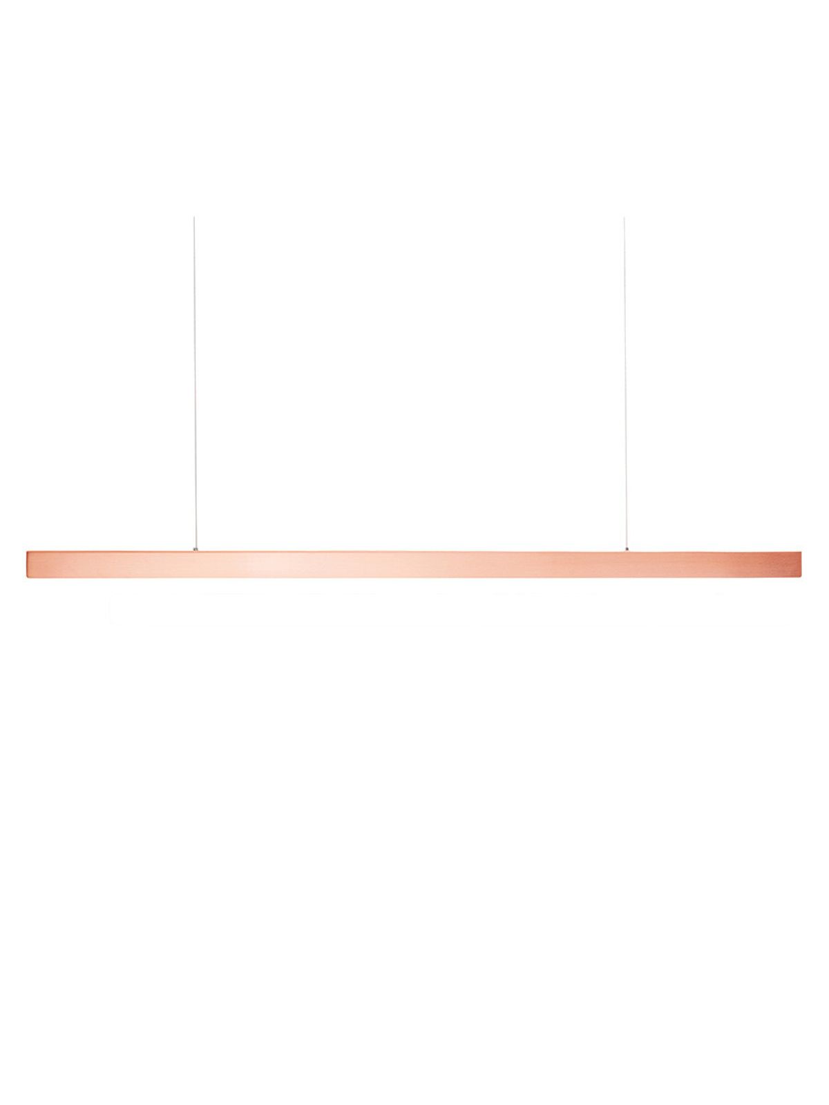 I Model Aura Pendel, brushed copper fra Anour (100 cm)