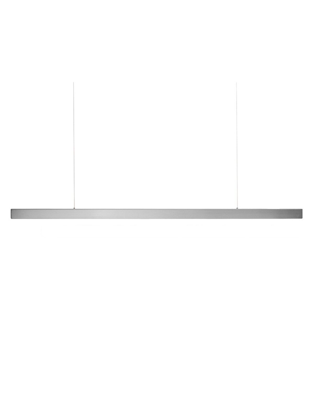 I Model Aura Pendel, brushed stainless steel fra Anour (100 cm)