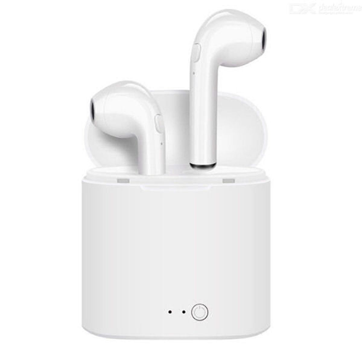 i7S TWS wireless bluetooth stereo earphones with chargebox white