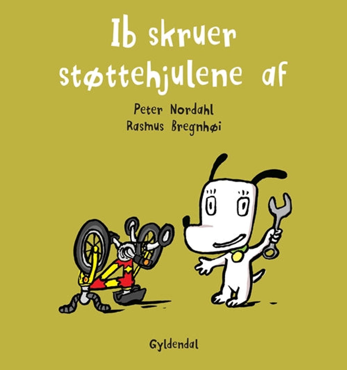 Ib skruer støttehjulene af