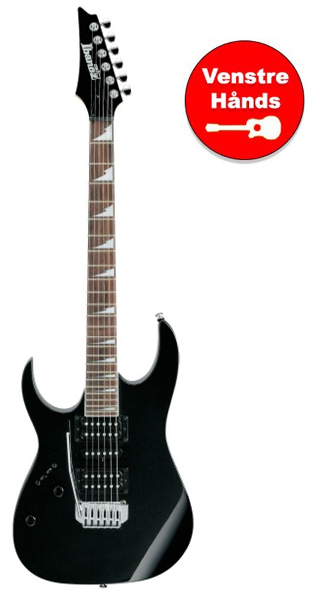 Ibanez GRG170DXL-BKN - Venstrehåndet