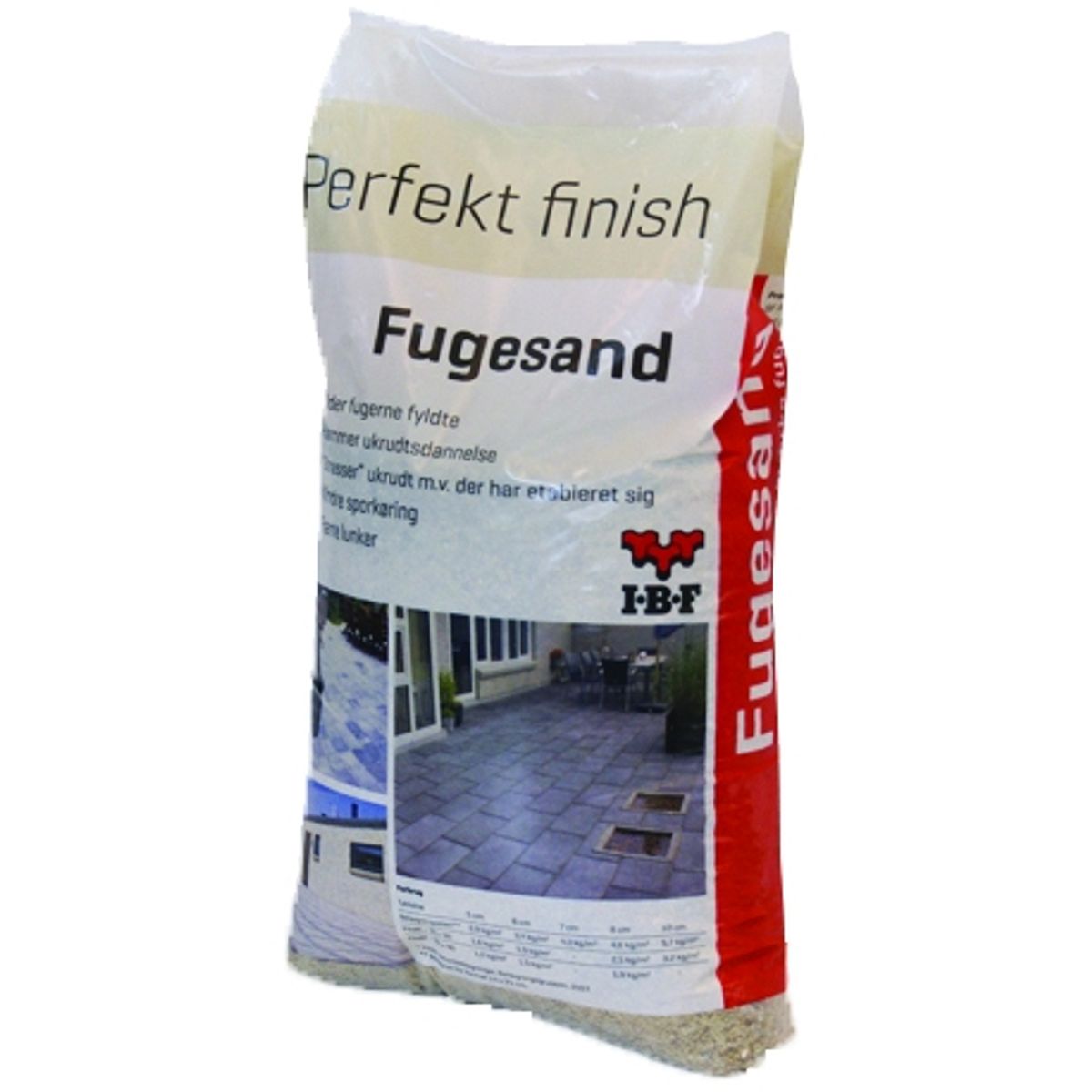 IBF Fugesand 0-4 mm 20 kg Pose