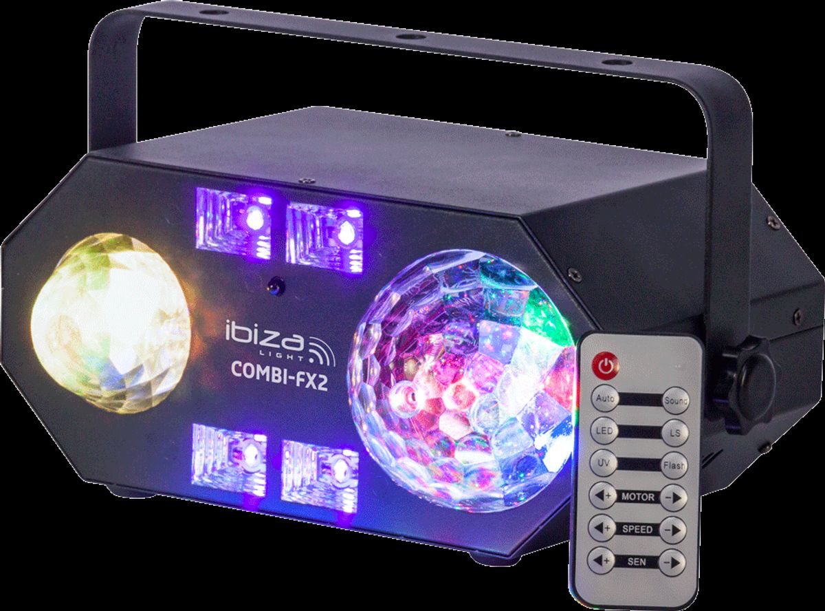 Ibiza Combi FX2 LED Lyseffekt