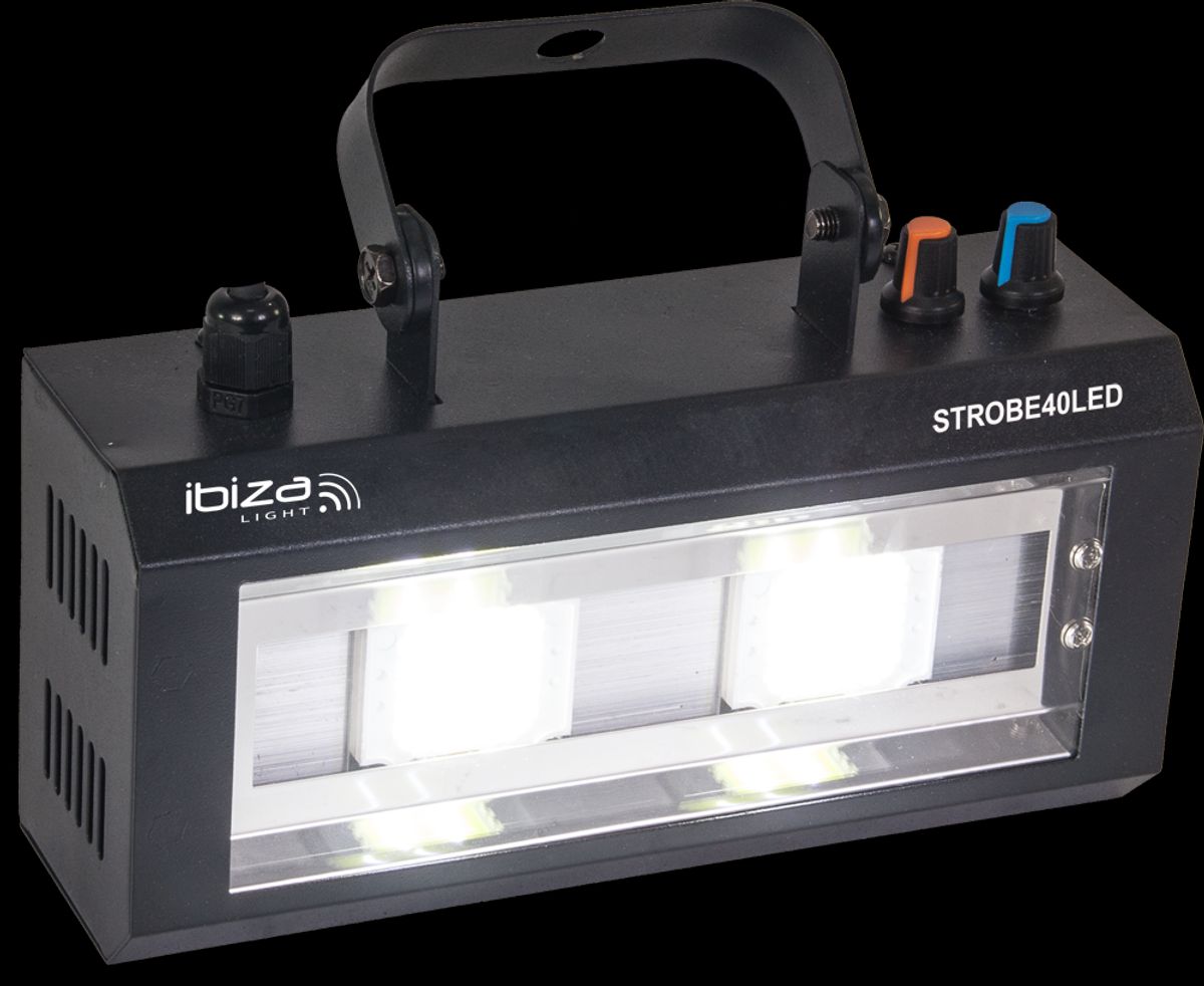 Ibiza LED Strobelys (2x20W)