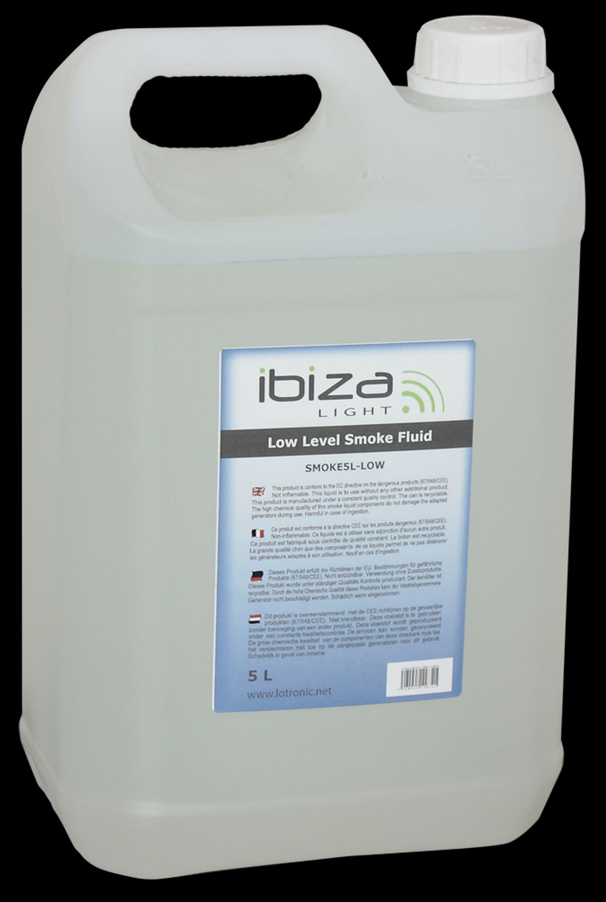 Ibiza Røgvæske Low Fog (5L)