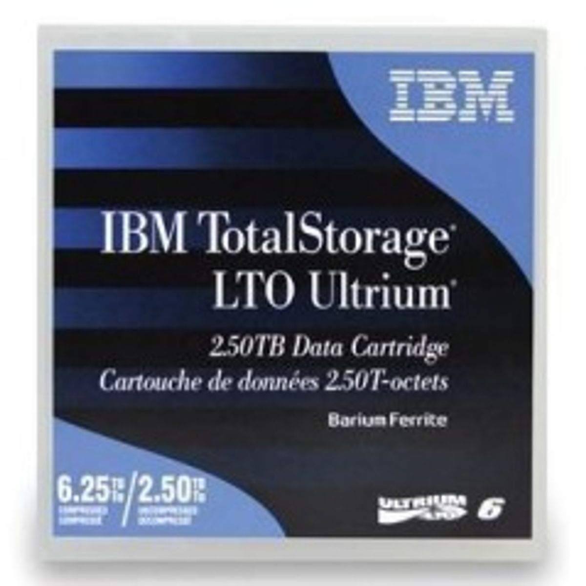 IBM Media Tape LTO6 2.5/6.25 TB