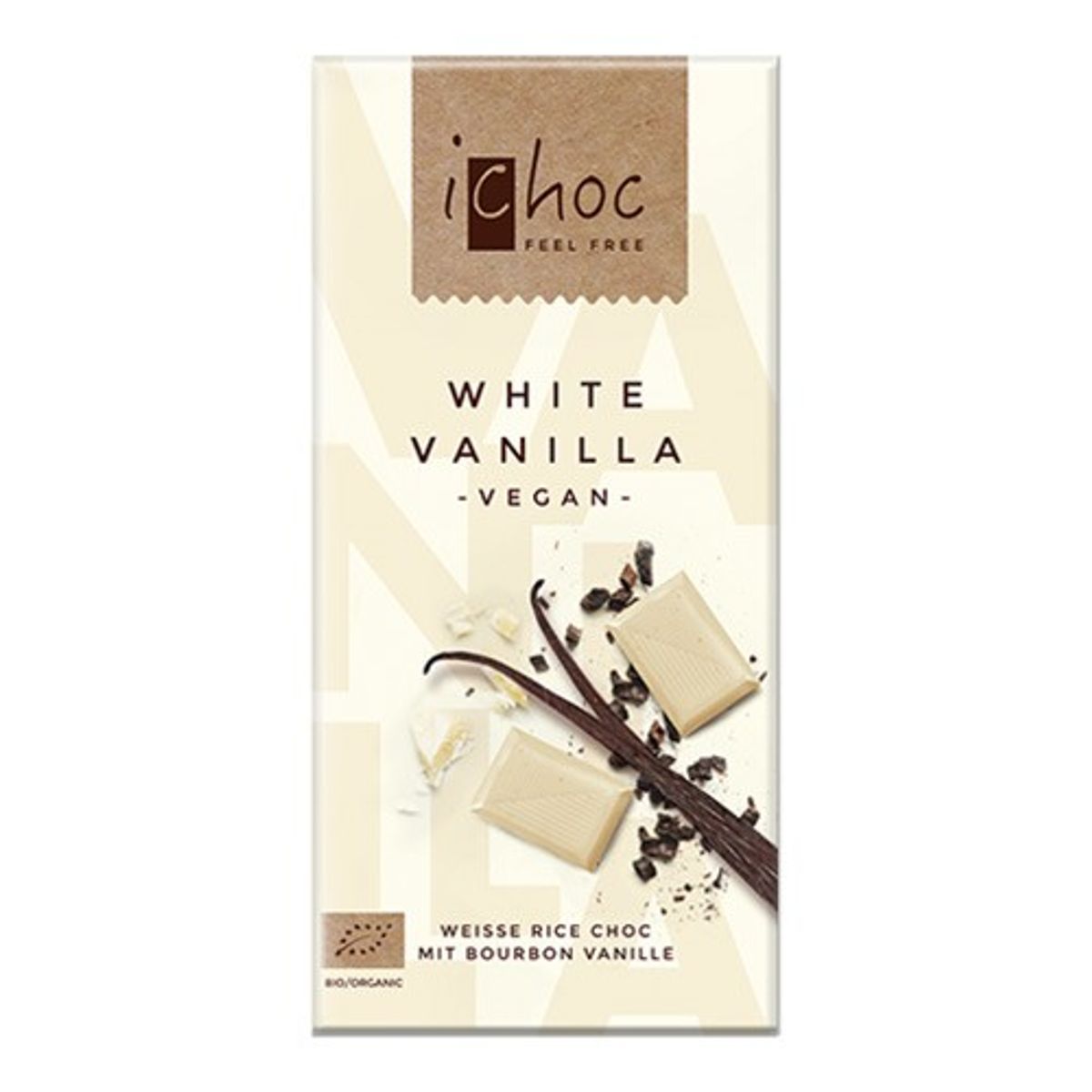 Ichok white vanilla Økologisk - 80 gram