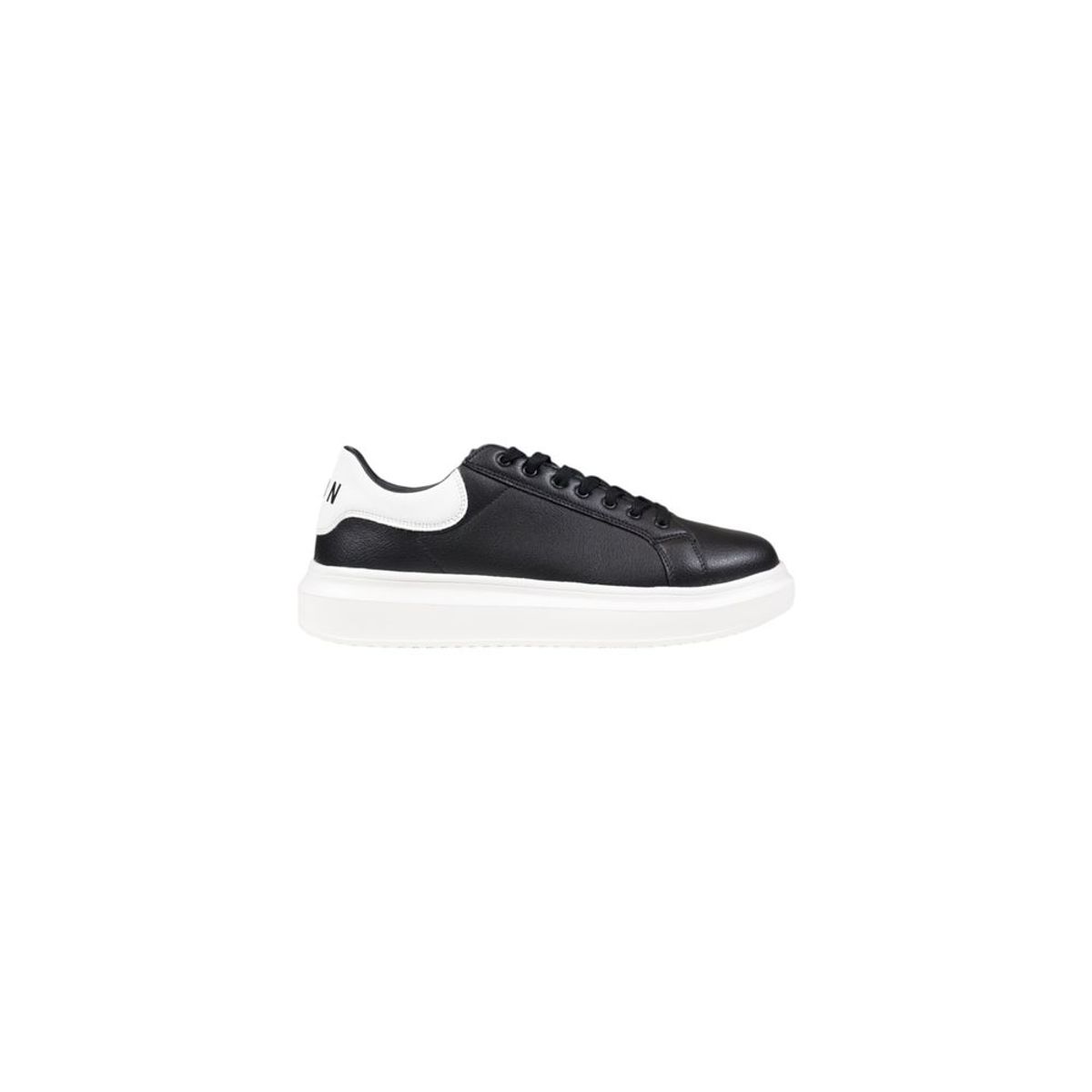 Icon Black Fabric Sneaker