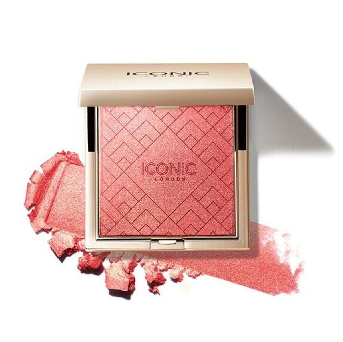 Iconic London, Multi-Use Cheek Glow, Hot Stuff, 5 g. - Makeup, Bronzer, Glød, Kinderød, Blush