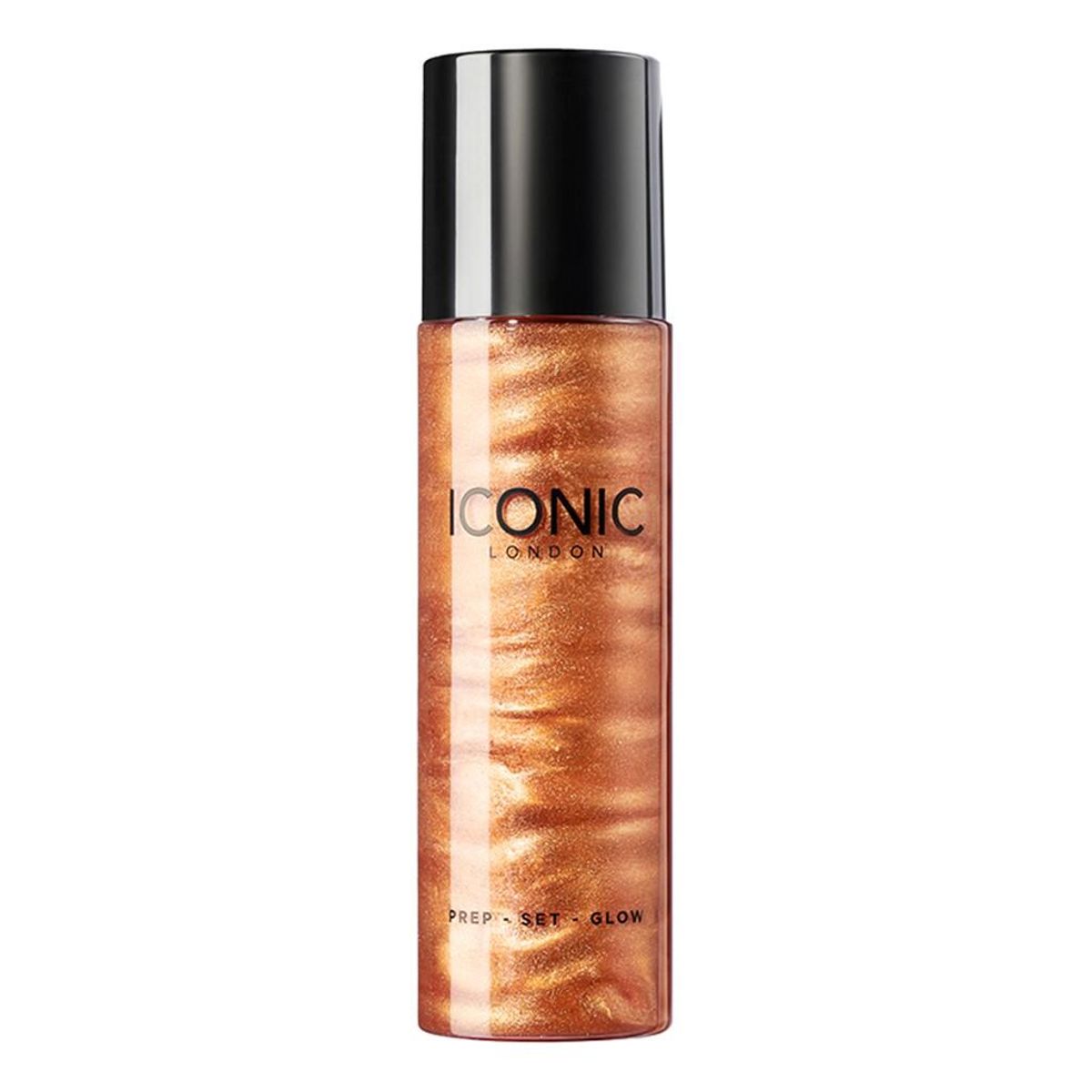 Iconic London, Prep Set Glow, Glow, 120 ml. - Makeup, Settingspray, Ekstra holdbar makeup, Shimmer, Fugt