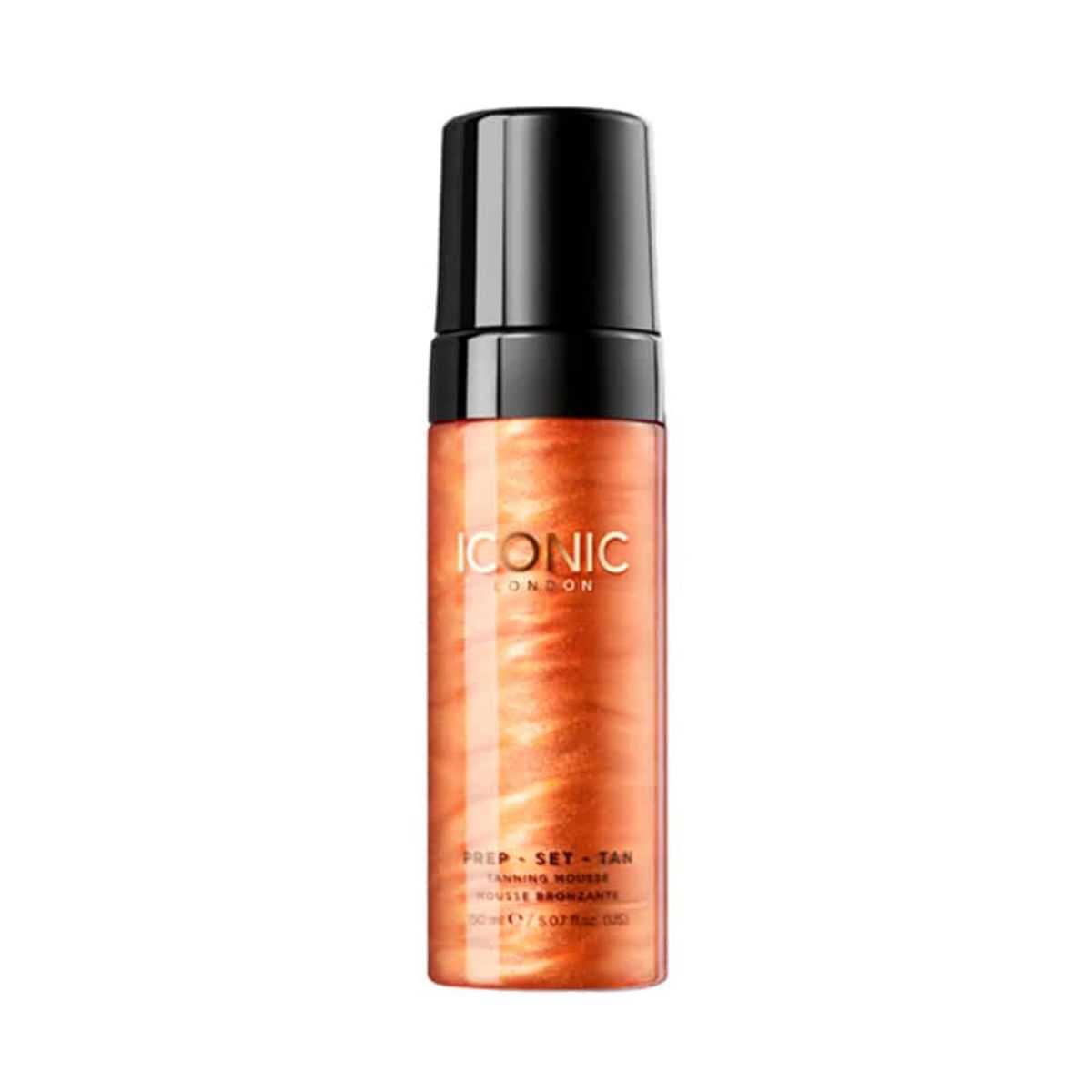 Iconic London Prep Set Self Tanning Mousse Glow 150ml