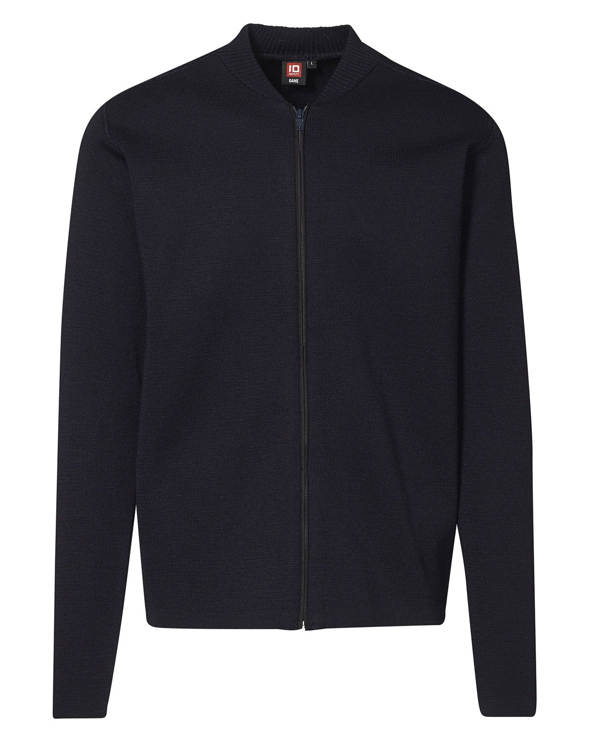 ID Cardigan m. Lynlås Navy