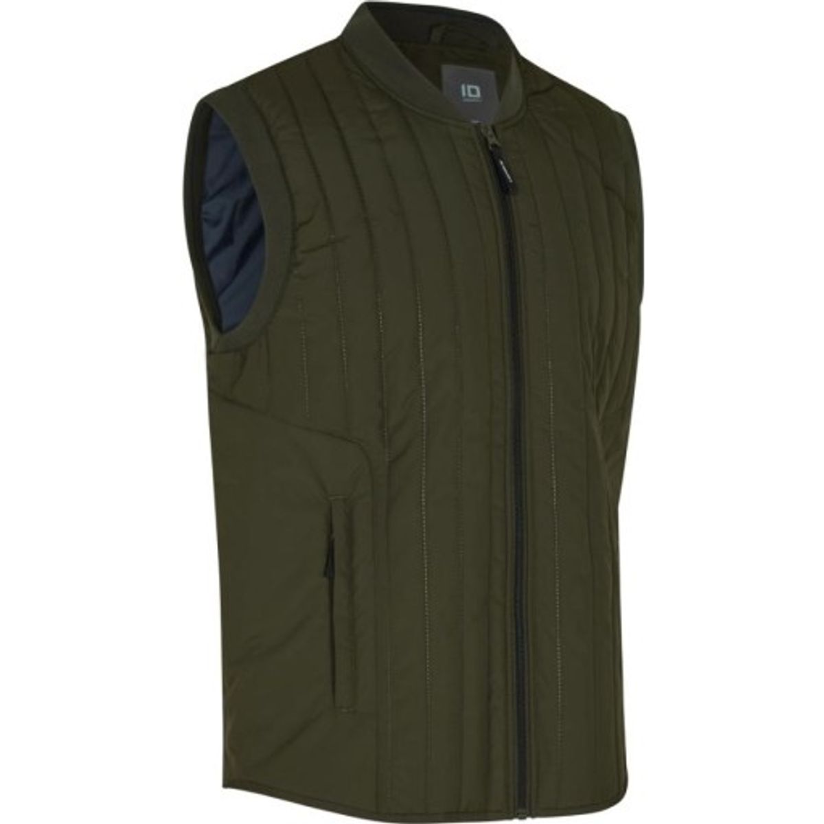 ID CORE quiltet termovest 0888, oliven, str. XL