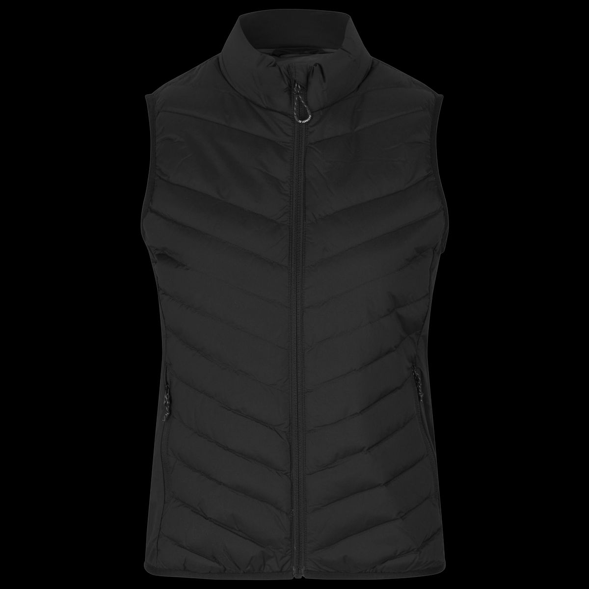 ID Dame Vest - Sort - 2XL