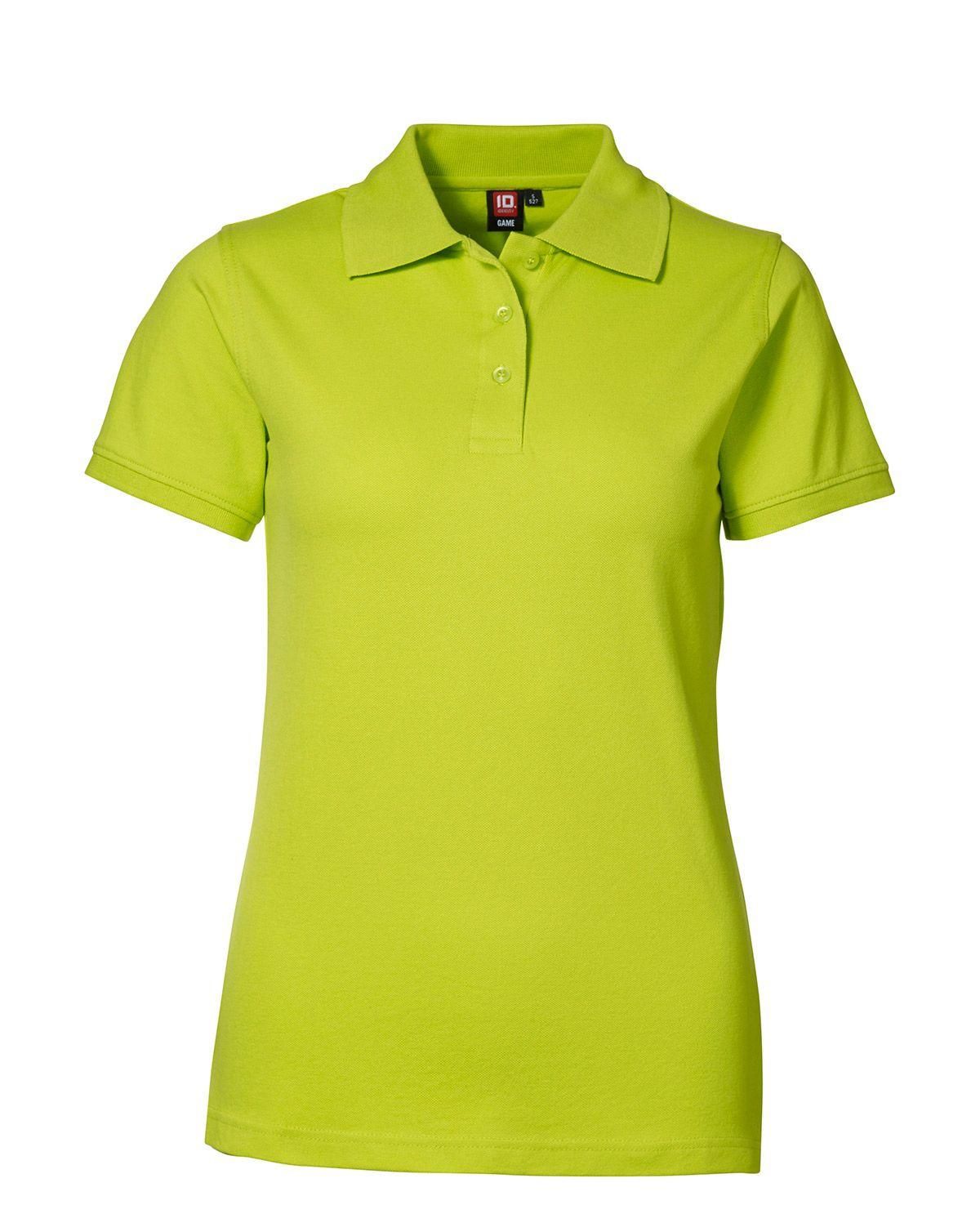 ID Feminin Stretch Polo Trøje Lime