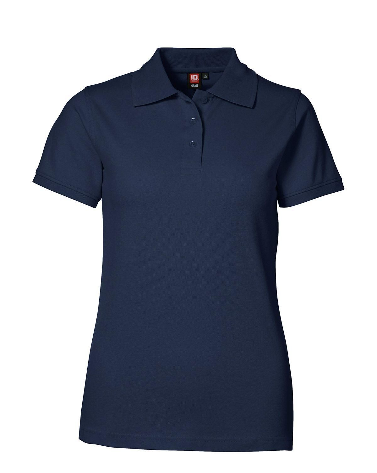 ID Feminin Stretch Polo Trøje Navy