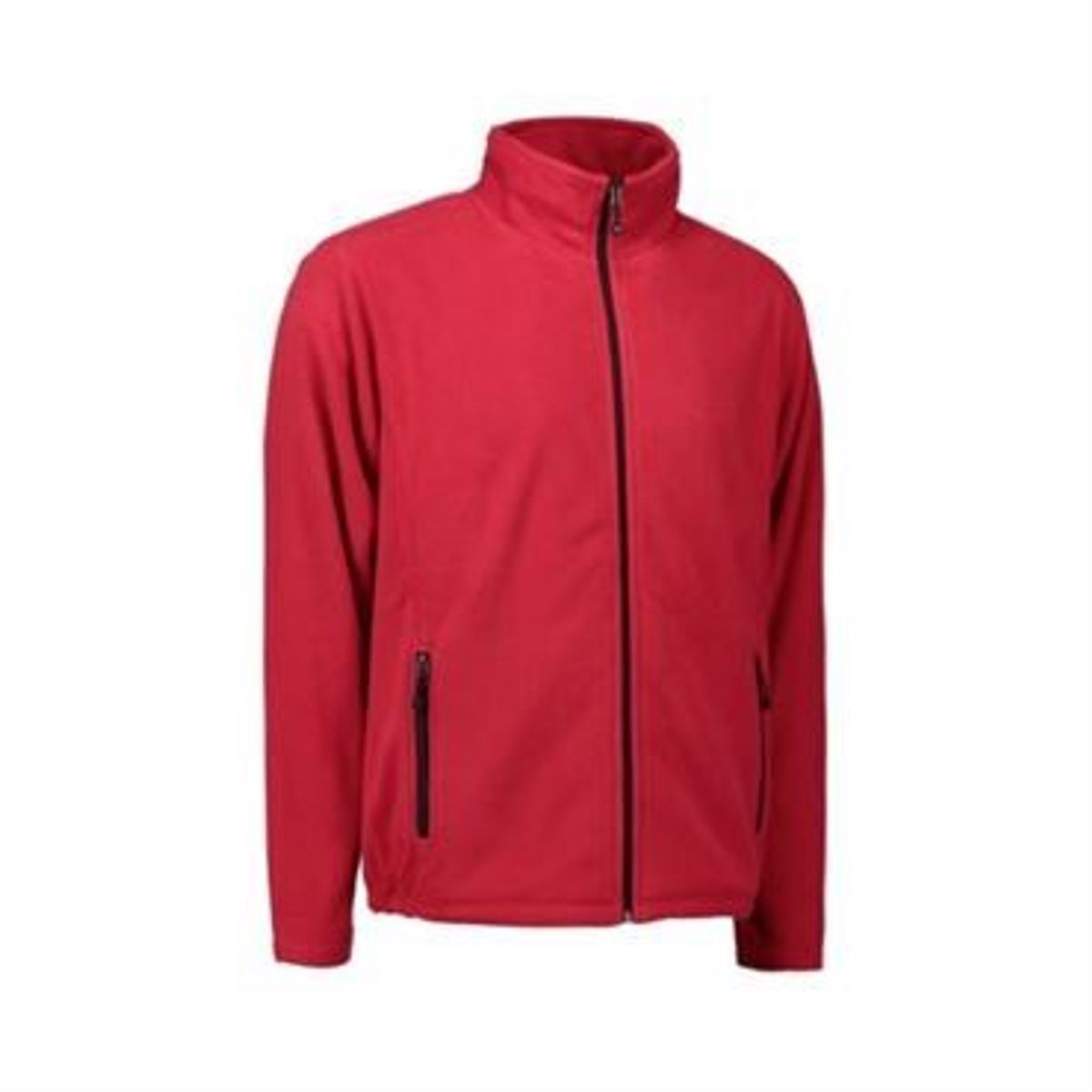 Id Fleece Jakke 0803 Rød-medium