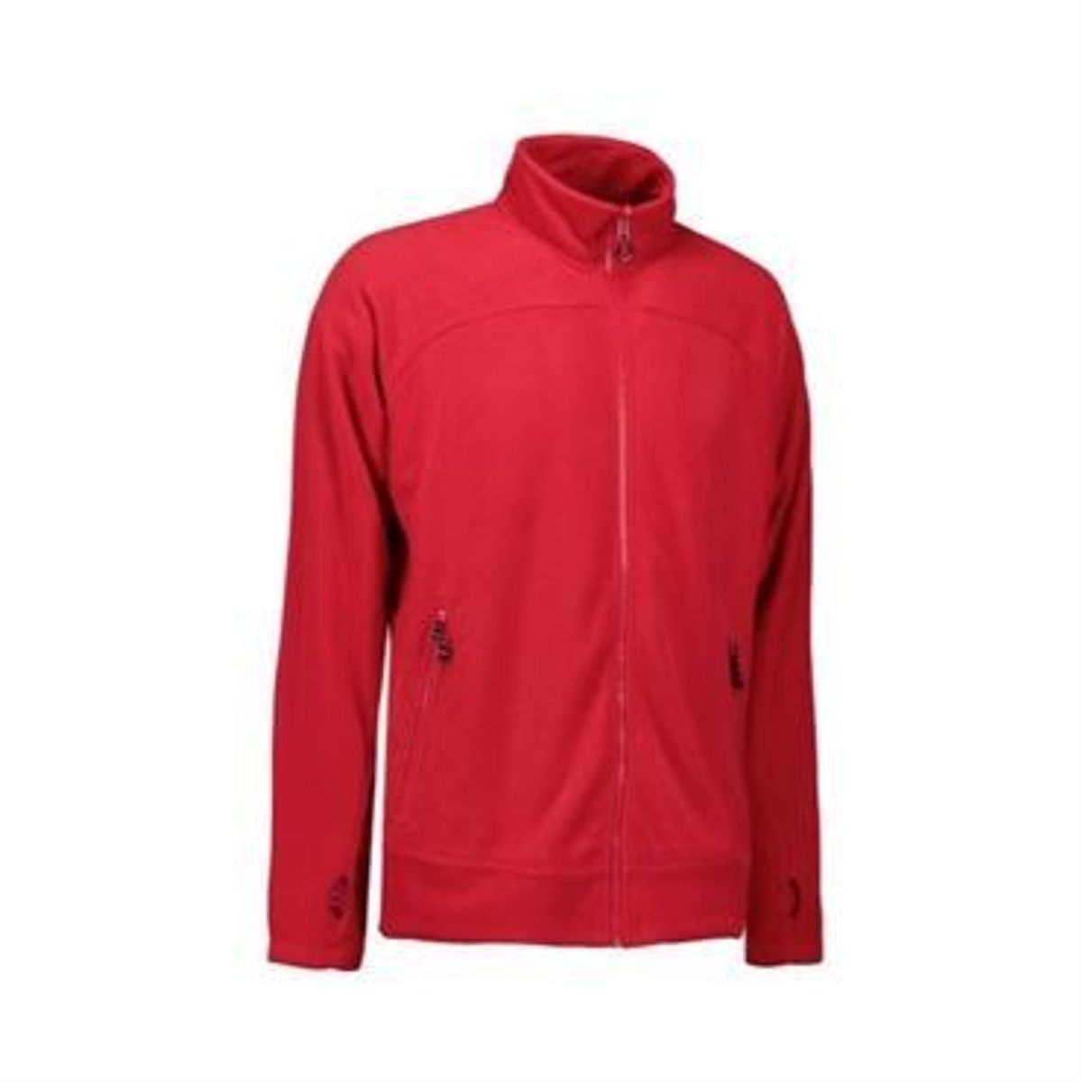 Id Fleece Jakke 0806 Rød-medium