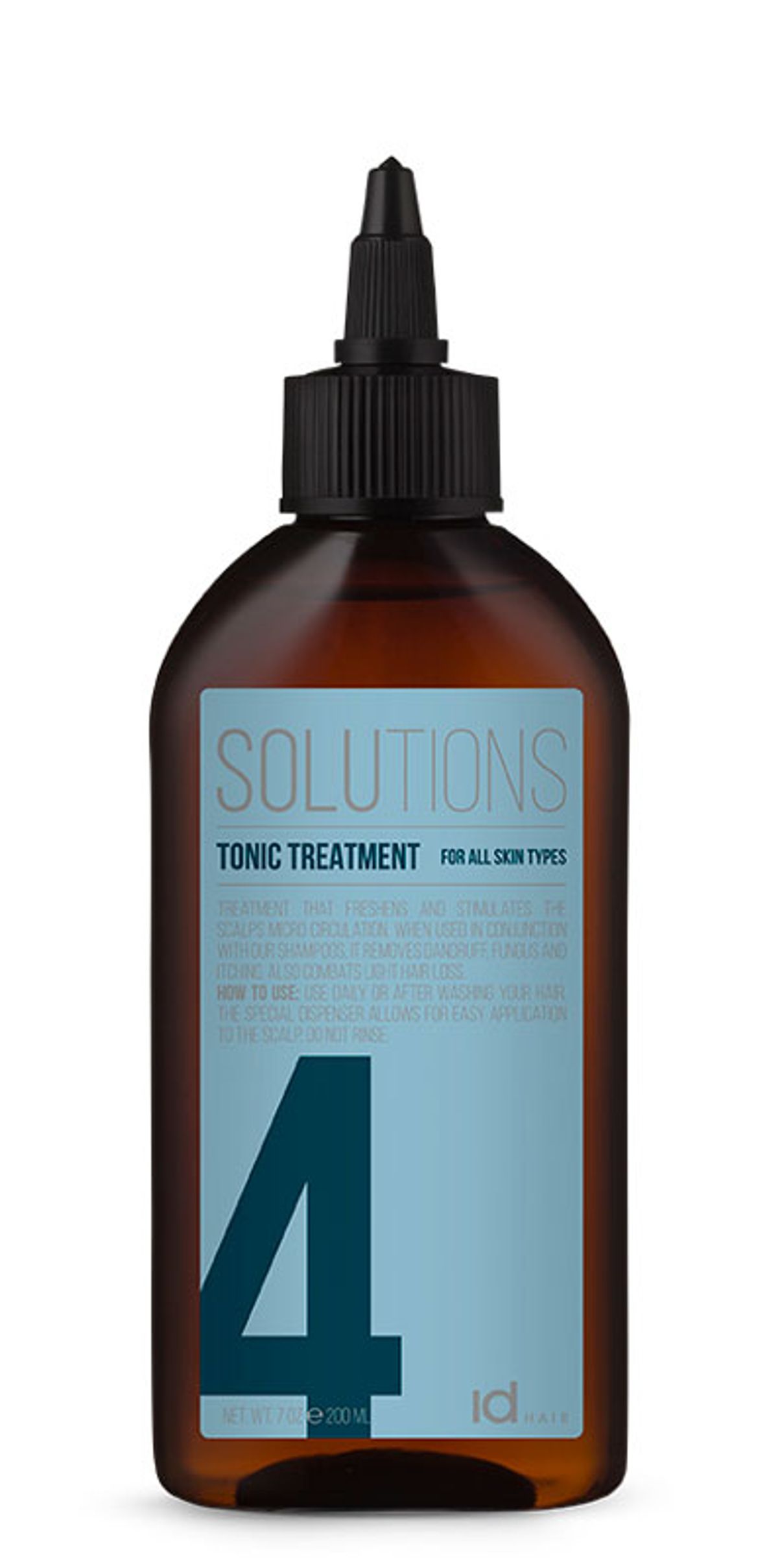 Id Hair Solutions 4 - 200 ml - Tonic til alle hårtyper