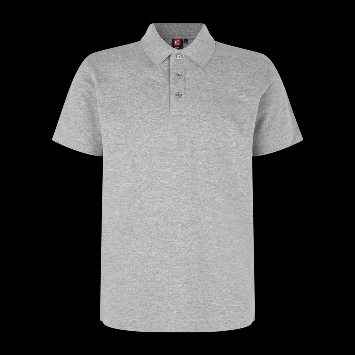 ID Herre Polo - Grey Melange - 3XL