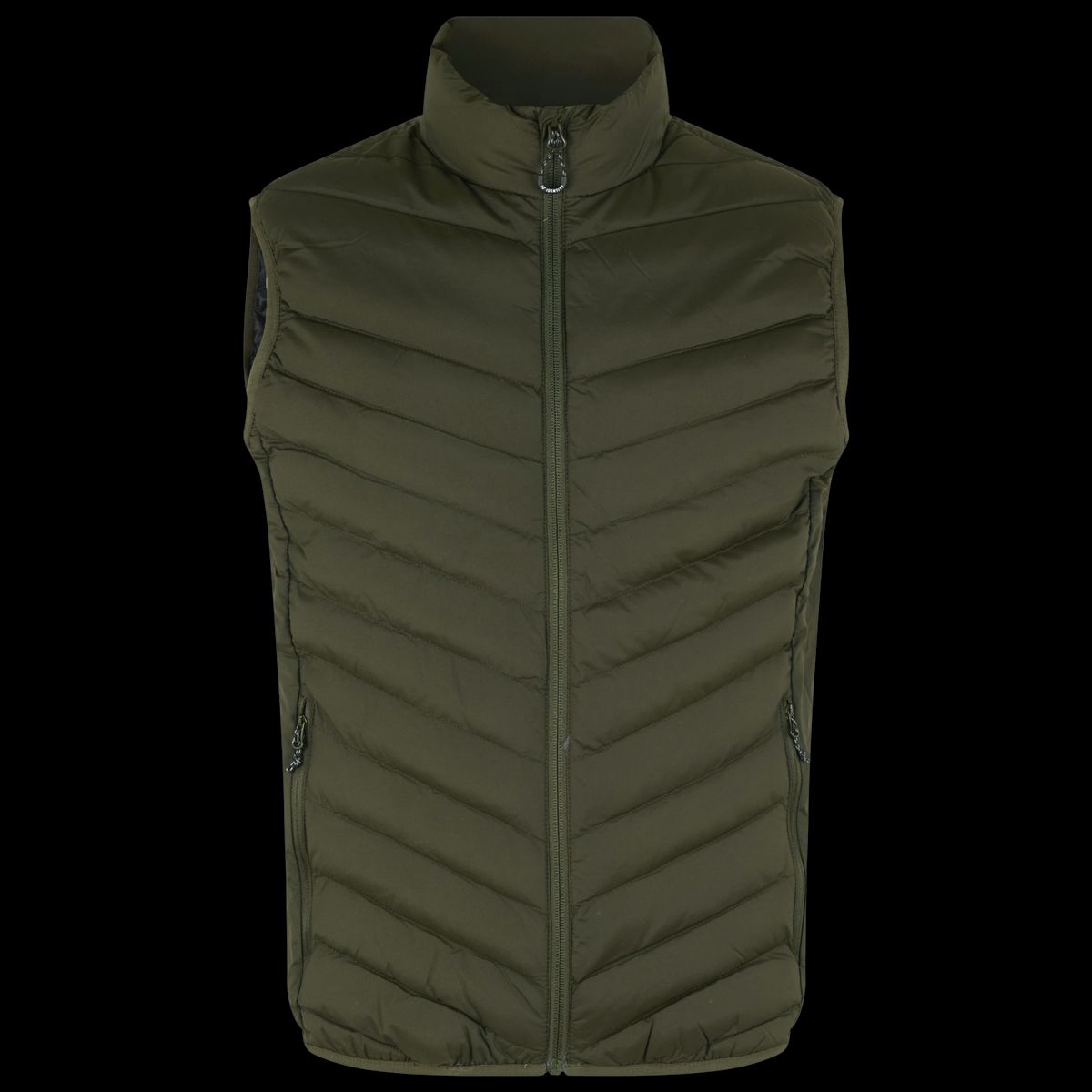 ID Herre Vest m. stretch - Oliven - S