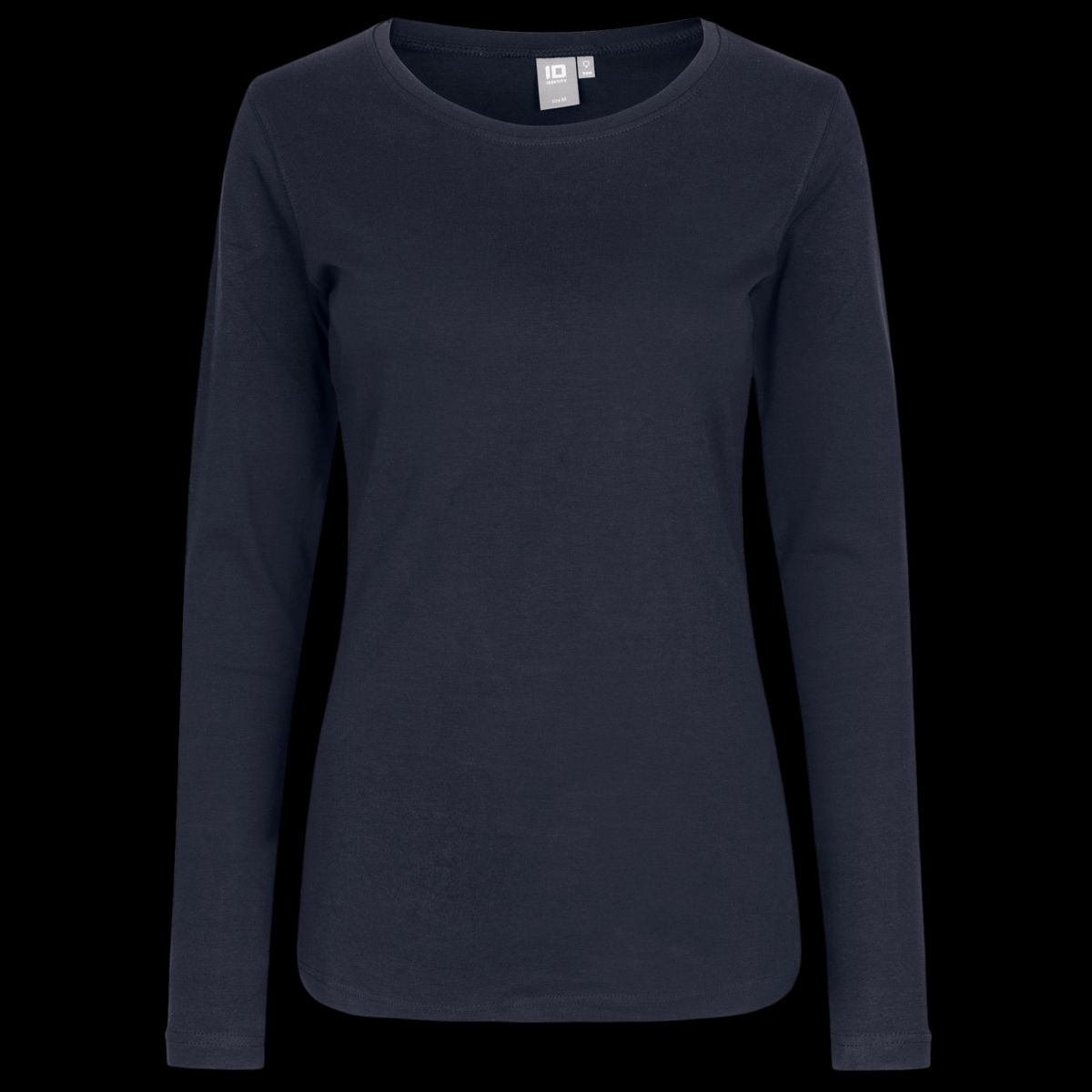 ID Interlock Dame Langærmet t-shirt - Navy - 2XL