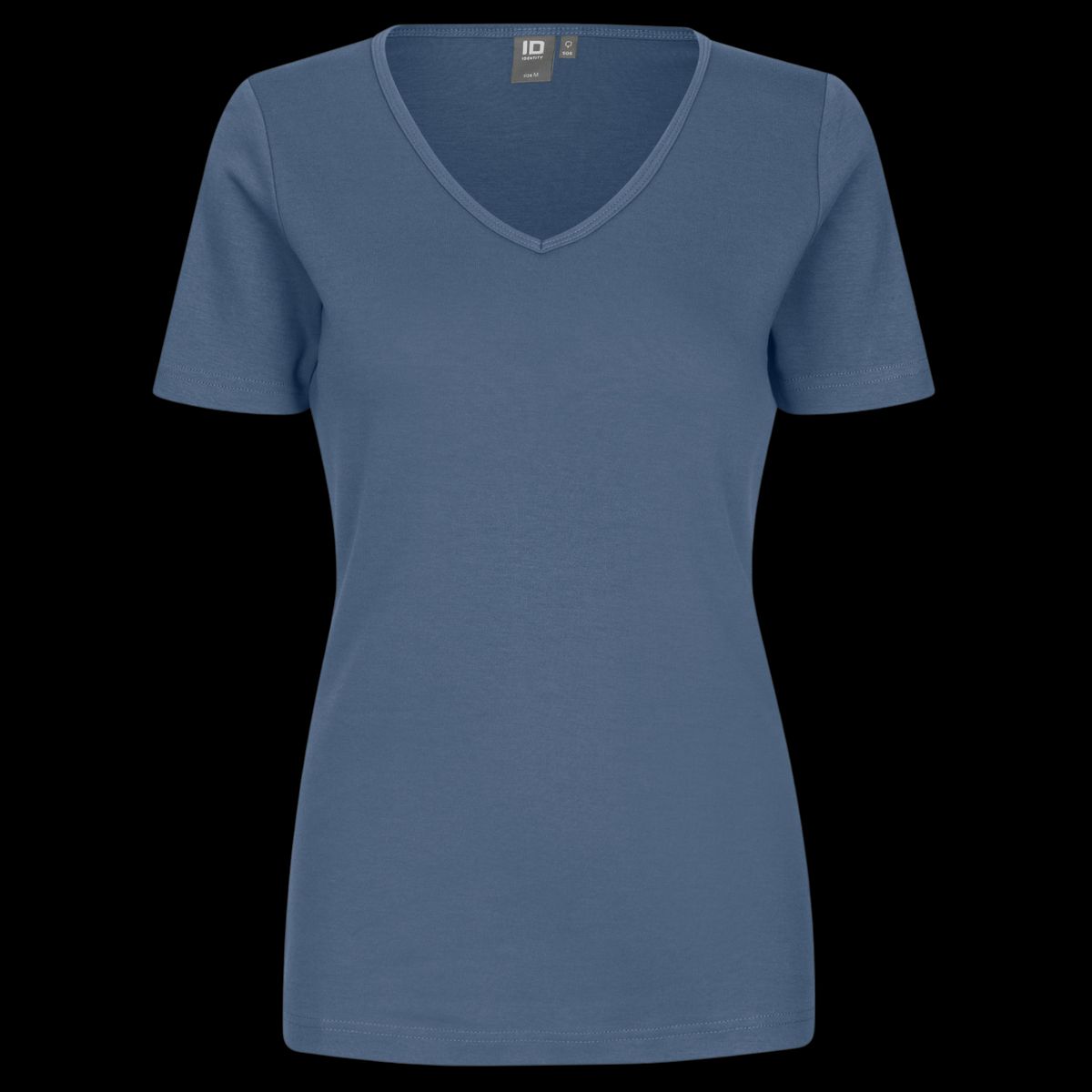 ID Interlock Dame T-shirt - Indigo - M