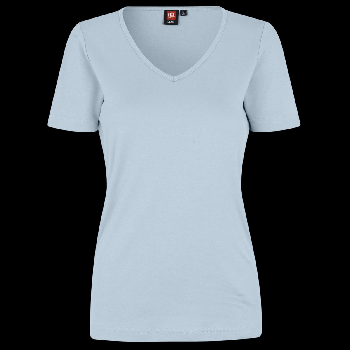 ID Interlock Dame T-shirt - Light Blue - 4XL