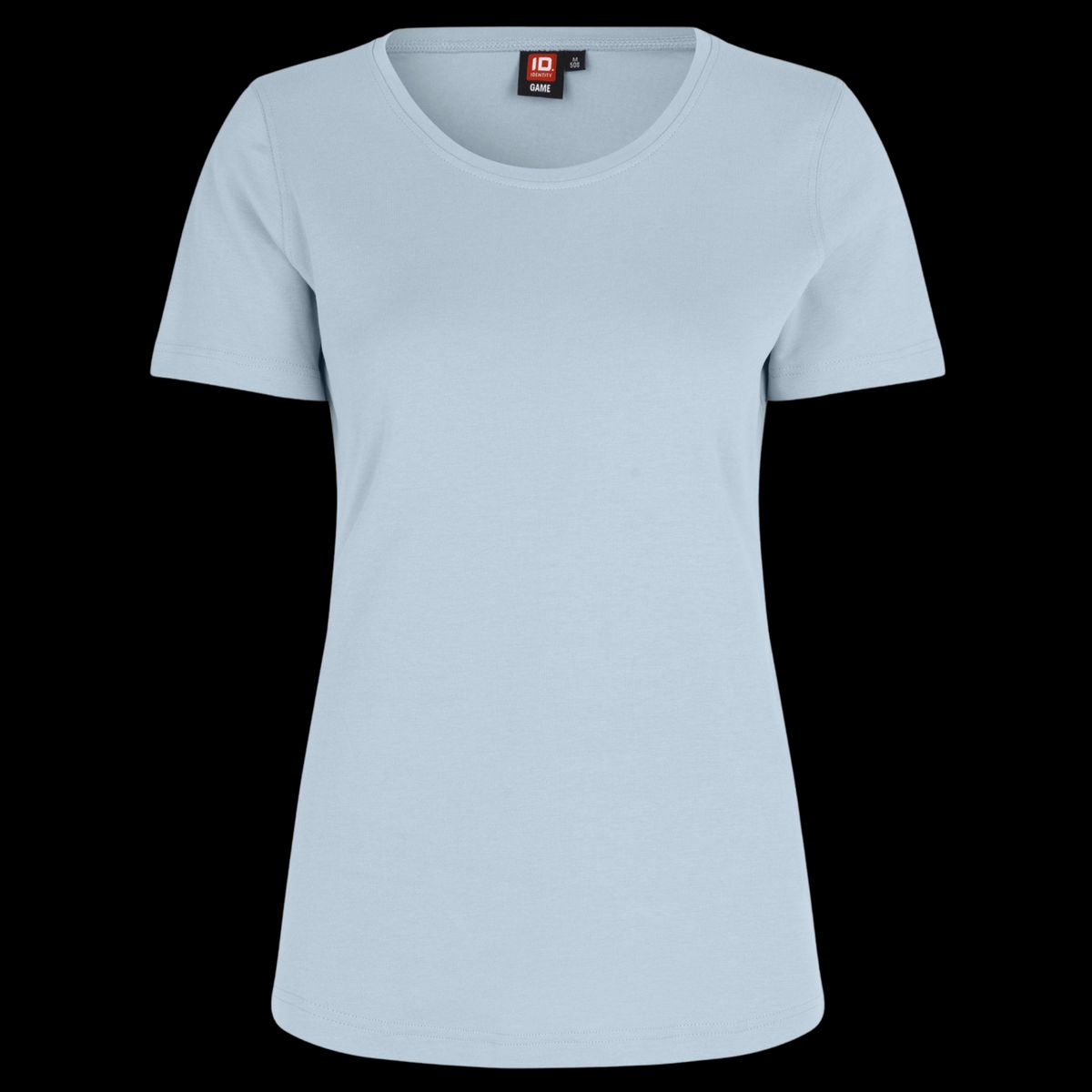 ID Interlock Dame T-shirt - Lys Blå - 2XL