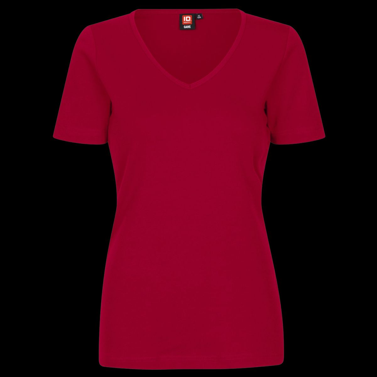 ID Interlock Dame T-shirt - Red - 2XL