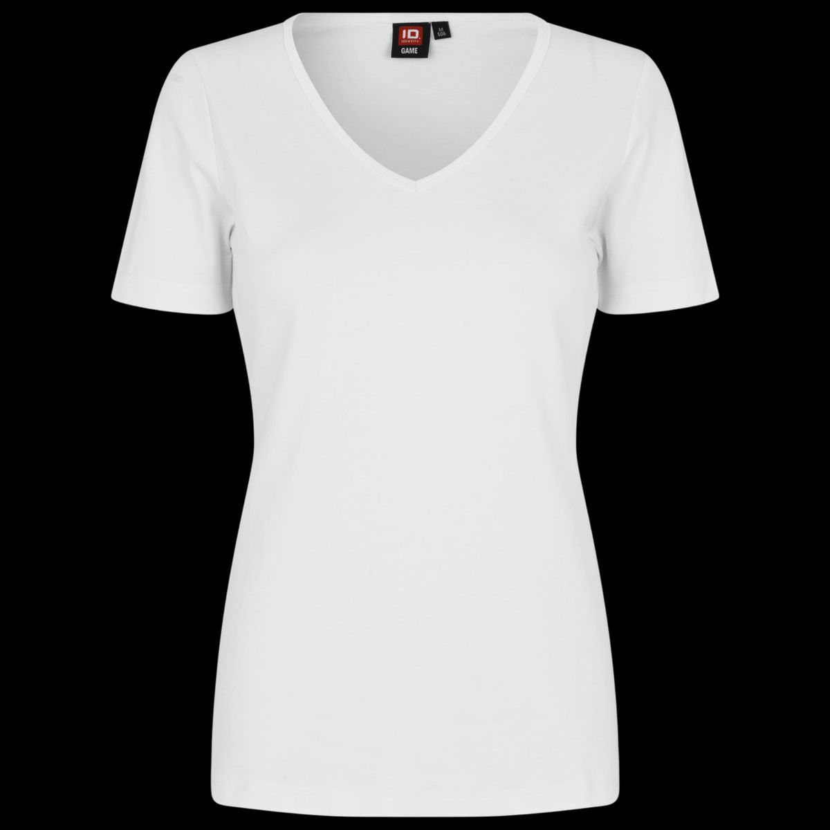 ID Interlock Dame T-shirt - White - 4XL