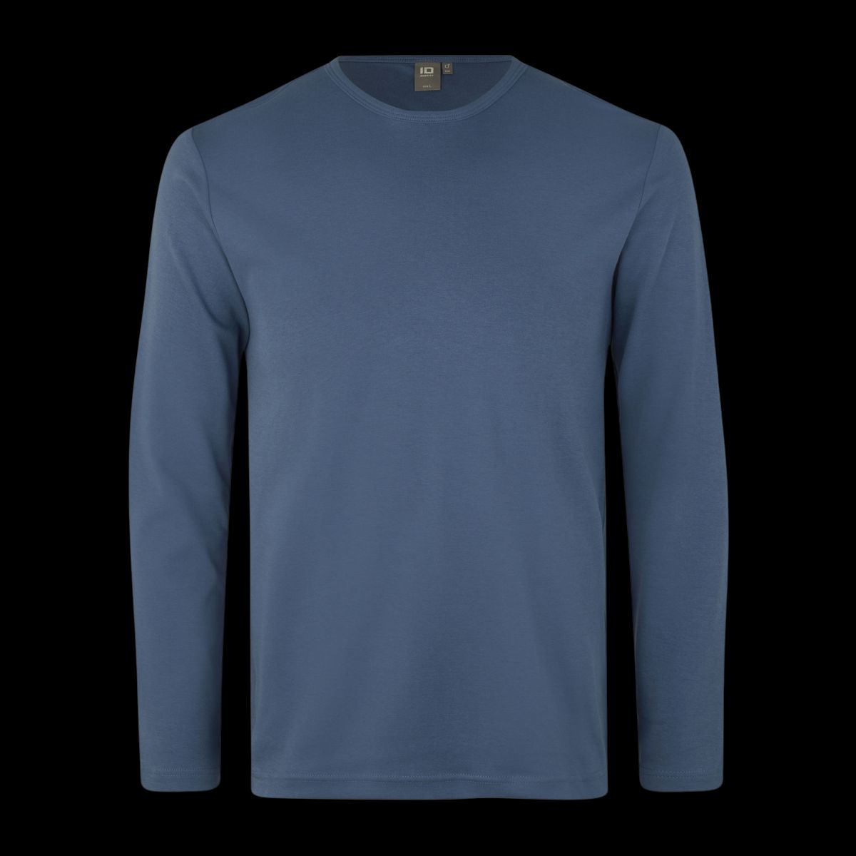 ID Interlock Herre Langærmet t-shirt - Indigo - 3XL