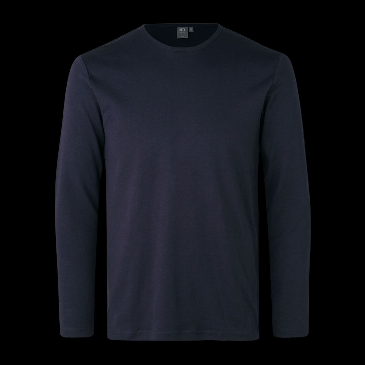 ID Interlock Herre Langærmet t-shirt - Navy - M