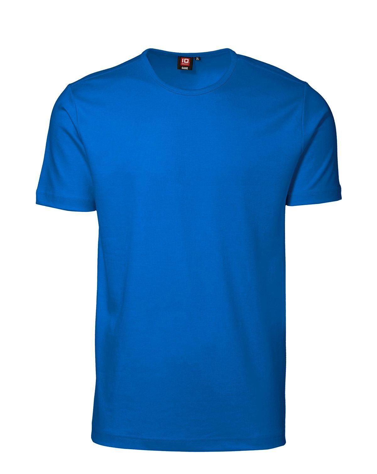 ID Interlock T-Shirt Azur