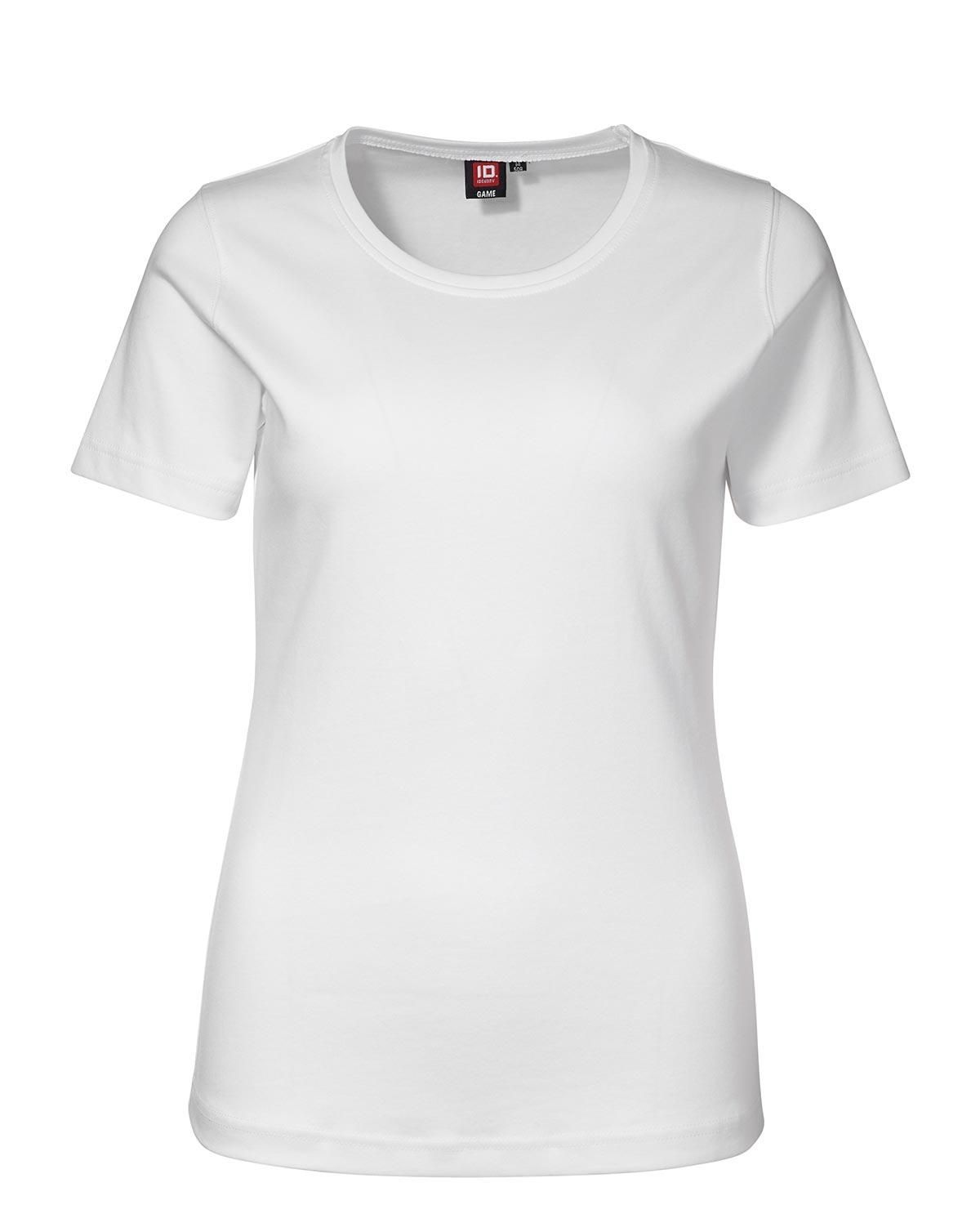 ID Interlock T-Shirt Dame Hvid