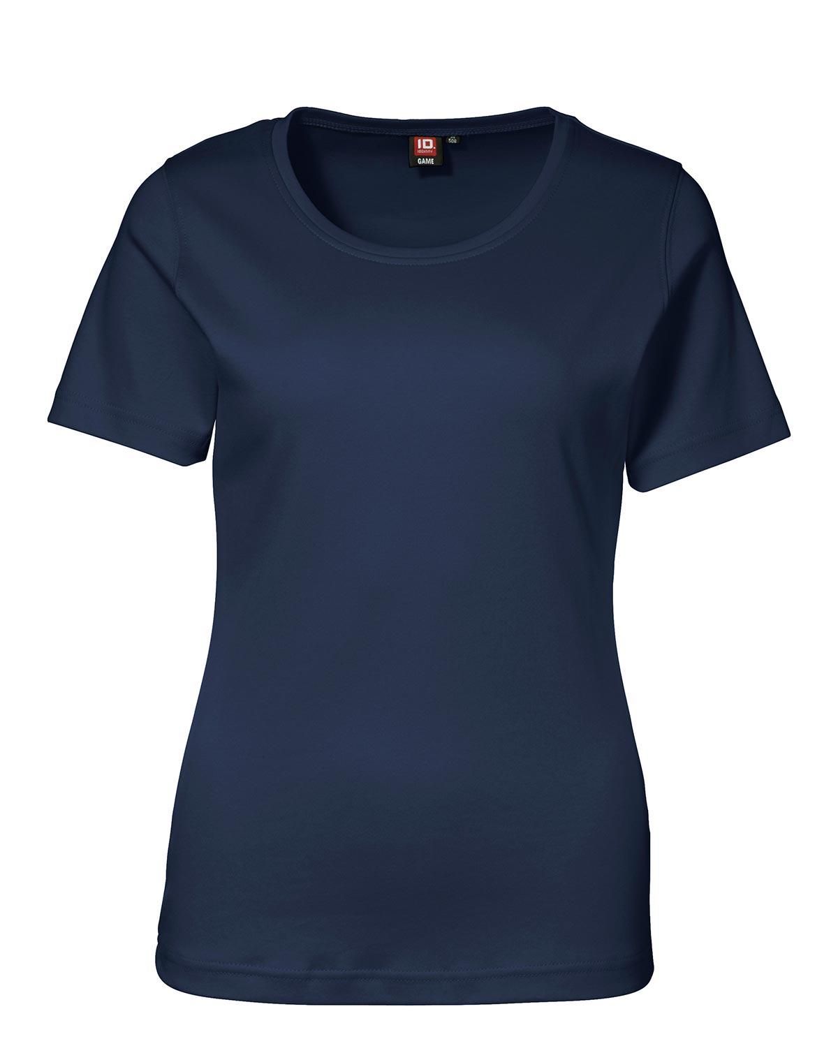 ID Interlock T-Shirt Dame Navy